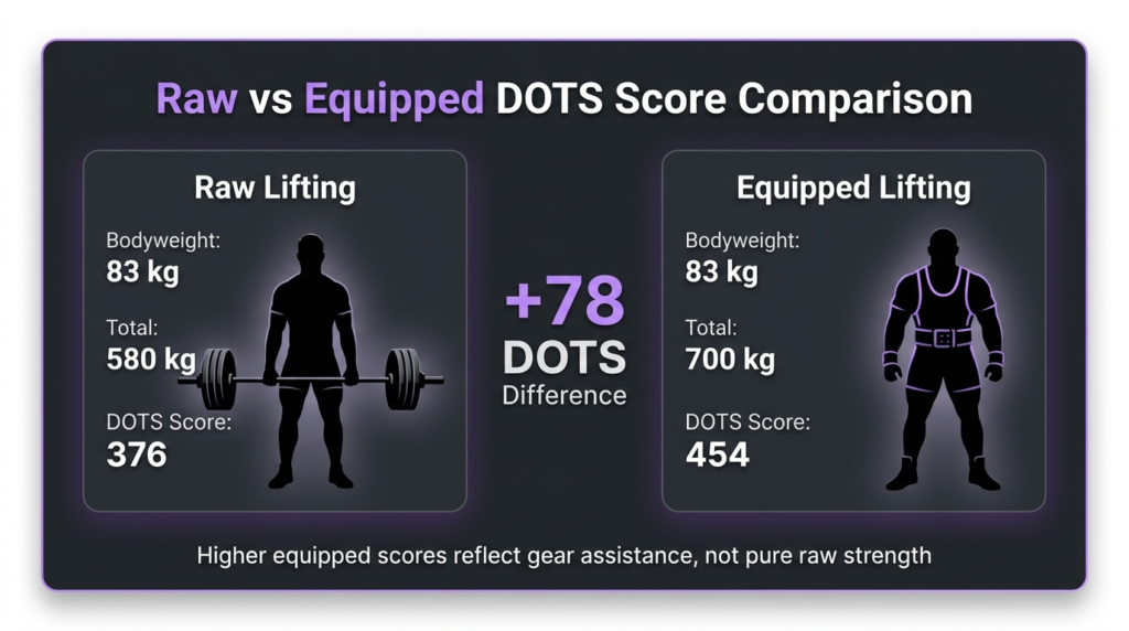 DOTS and Wilks Scores in Equipped Powerlifting: What You Need to Know